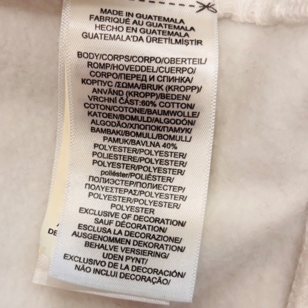 Polo Ralph Lauren Full Zip Hoodie Womens Small White Excellent Pony Logo - Picture 3 of 10